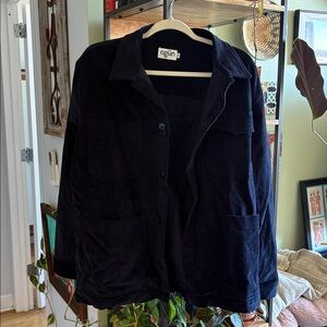 Ogün Black Corduroy Jacket